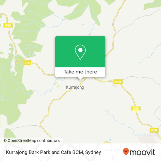 Kurrajong Bark Park and Cafe BCM, 16 Old Bells Line of Rd Kurrajong NSW 2758 map