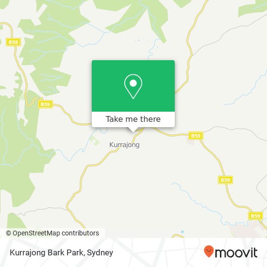 Kurrajong Bark Park, 16 Old Bells Line of Rd Kurrajong NSW 2758 map