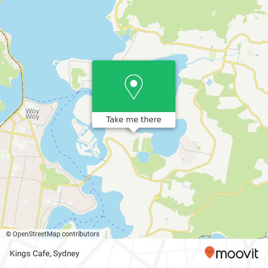 Kings Cafe, 1 Sorrento Rd Empire Bay NSW 2257 map