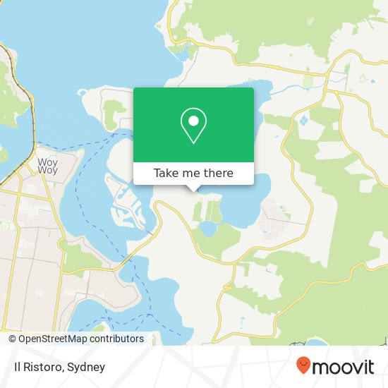 Mapa Il Ristoro, 1 Sorrento Rd Empire Bay NSW 2257