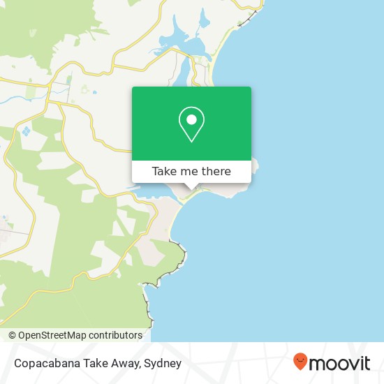 Copacabana Take Away, 224 Del Monte Pl Copacabana NSW 2251 map