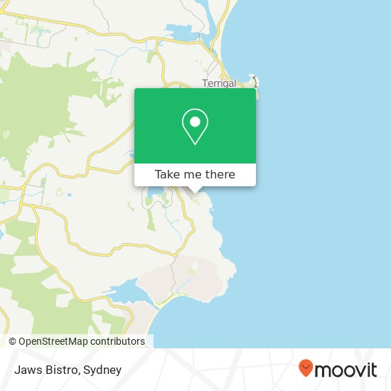 Jaws Bistro, 10 Vine St Avoca Beach NSW 2251 map