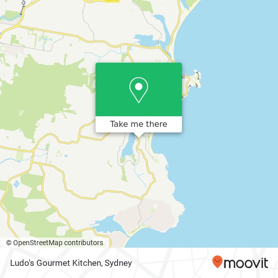 Ludo's Gourmet Kitchen, 8 Cape Three Points Rd Avoca Beach NSW 2251 map