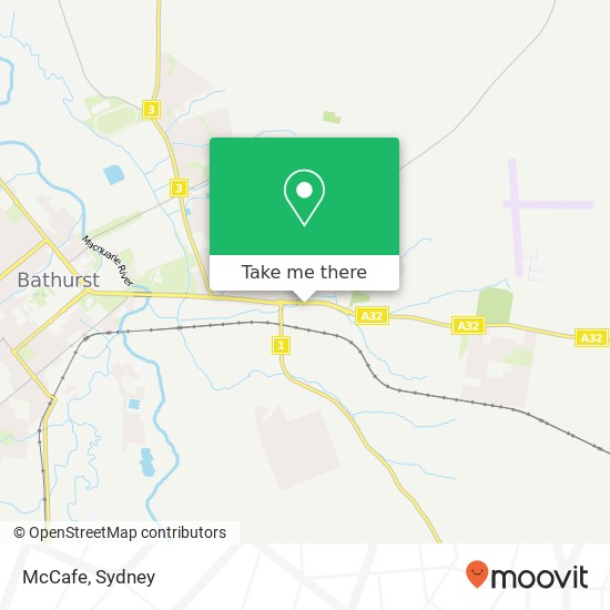 McCafe, Pat O'Leary Dr Kelso NSW 2795 map