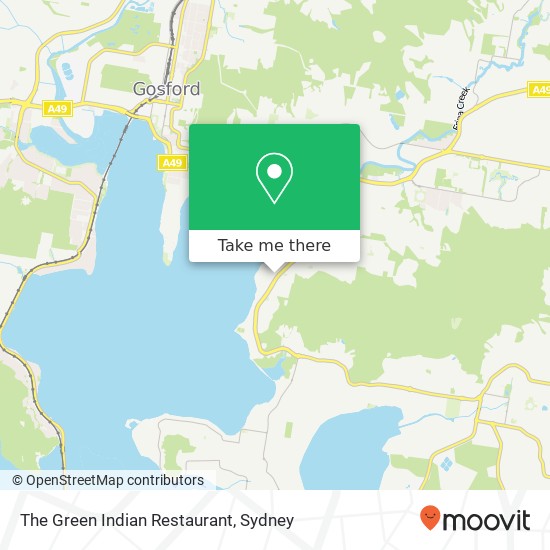 The Green Indian Restaurant, 203 Avoca Dr Green Point NSW 2251 map