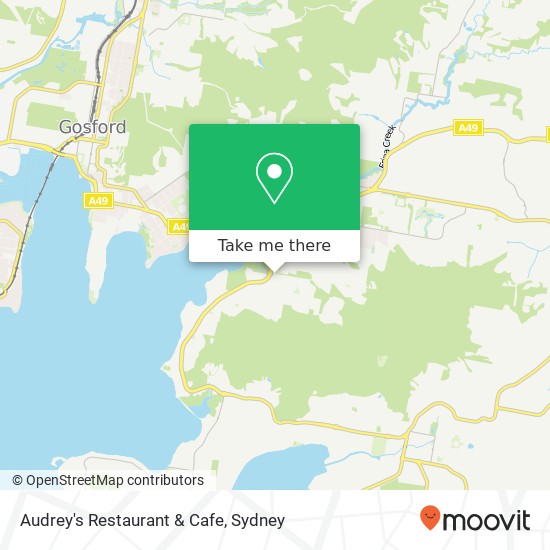 Audrey's Restaurant & Cafe, 7 Sun Valley Rd Green Point NSW 2251 map