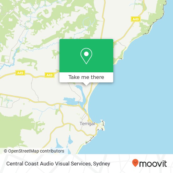 Central Coast Audio Visual Services, 25 Lumeah Ave Wamberal NSW 2260 map