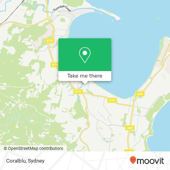 Coralblu, 7 Florence Ave Tumbi Umbi NSW 2261 map