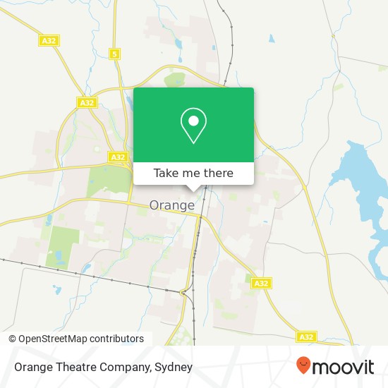 Orange Theatre Company map