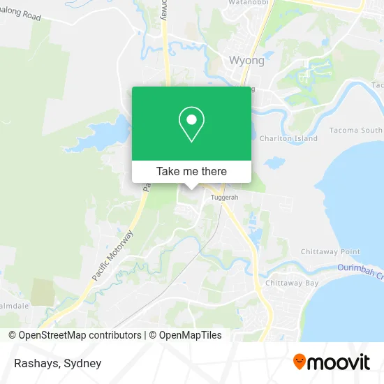 Rashays map