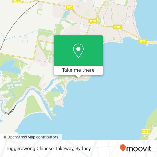 Tuggerawong Chinese Takeway, Cadonia Rd Tuggerawong NSW 2259 map