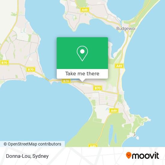Mapa Donna-Lou