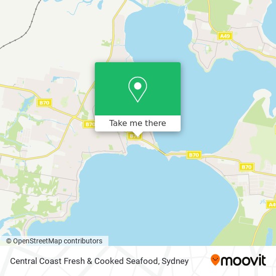 Central Coast Fresh & Cooked Seafood map