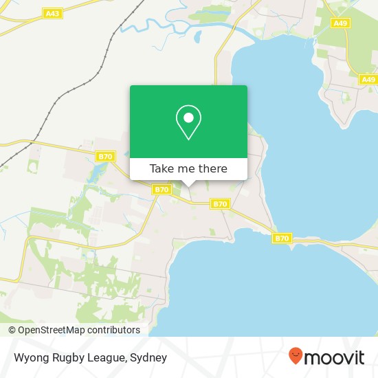 Wyong Rugby League, 40 Lake Haven Dr Kanwal NSW 2259 map