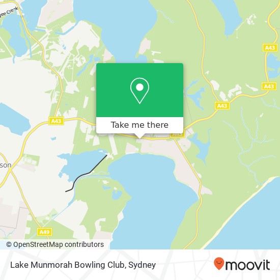 Lake Munmorah Bowling Club, Pacific Hwy Lake Munmorah NSW 2259 map