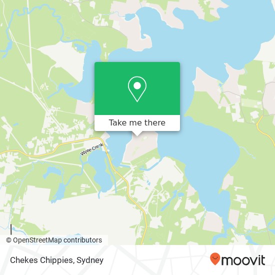 Mapa Chekes Chippies, 58 Vales Rd Mannering Park NSW 2259