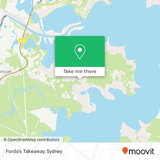 Mapa Fordo's Takeaway, 330 Fishery Point Rd Bonnells Bay NSW 2264