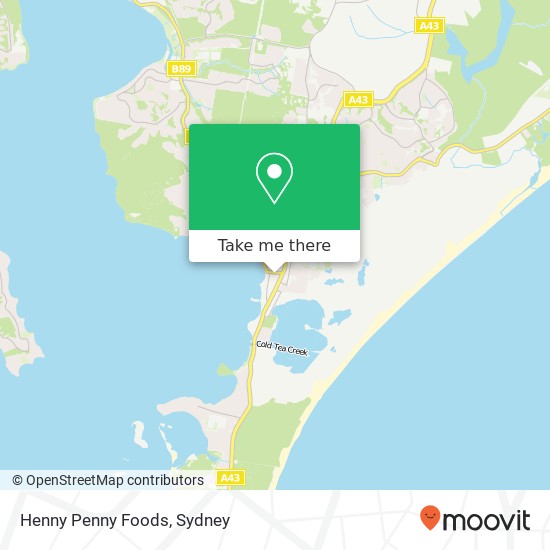 Henny Penny Foods, 5 Singleton St Belmont NSW 2280 map