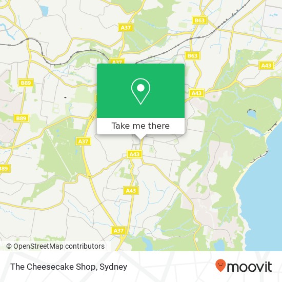 The Cheesecake Shop, 132-138 Pacific Hwy Charlestown NSW 2290 map