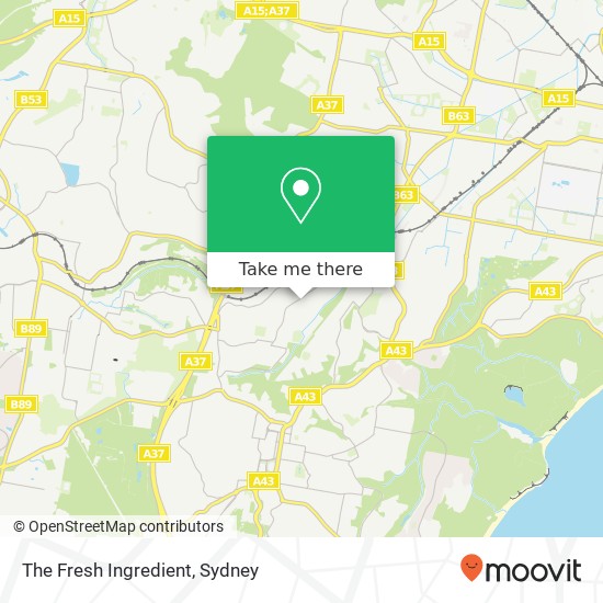 The Fresh Ingredient, 47 Joslin St Kotara NSW 2289 map