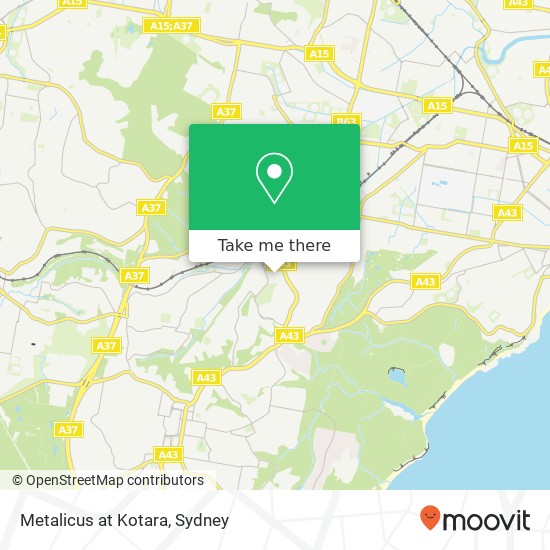 Mapa Metalicus at Kotara, Kotara NSW 2289