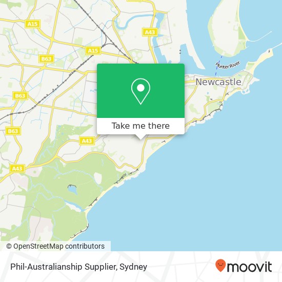 Phil-Australianship Supplier, 47 Mitchell St Merewether NSW 2291 map
