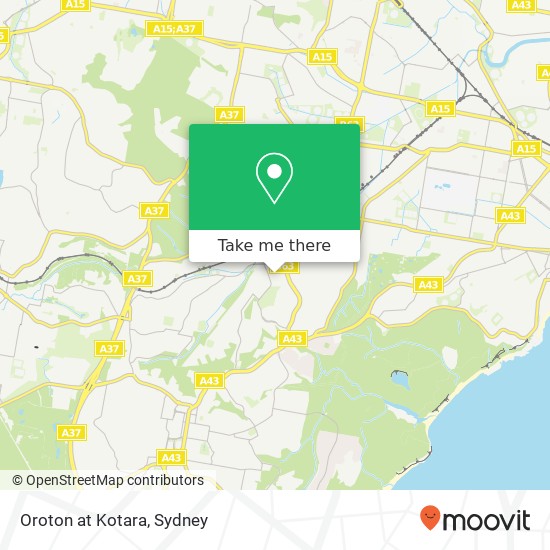 Oroton at Kotara, Lexington Pde Adamstown Heights NSW 2289 map