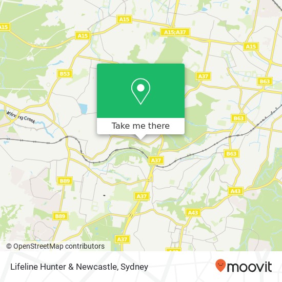 Lifeline Hunter & Newcastle, 43 Main Rd Cardiff Heights NSW 2285 map