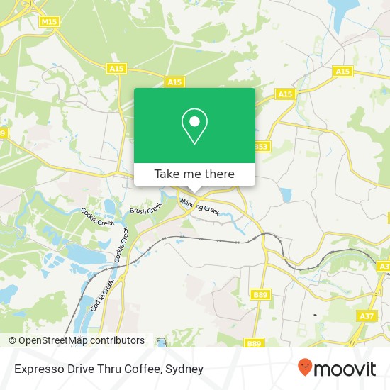 Expresso Drive Thru Coffee, 1 Fairleigh St Glendale NSW 2285 map