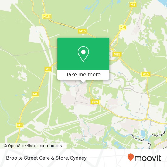 Mapa Brooke Street Cafe & Store, Edden St West Wallsend NSW 2286