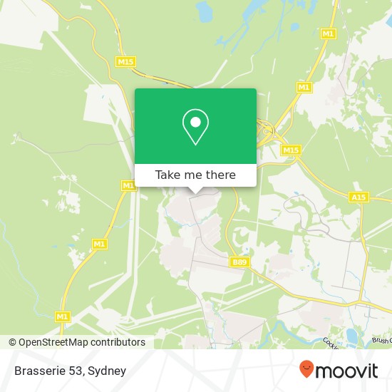 Brasserie 53, 53 Carrington St West Wallsend NSW 2286 map