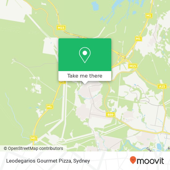 Leodegarios Gourmet Pizza, Wilson St West Wallsend NSW 2286 map