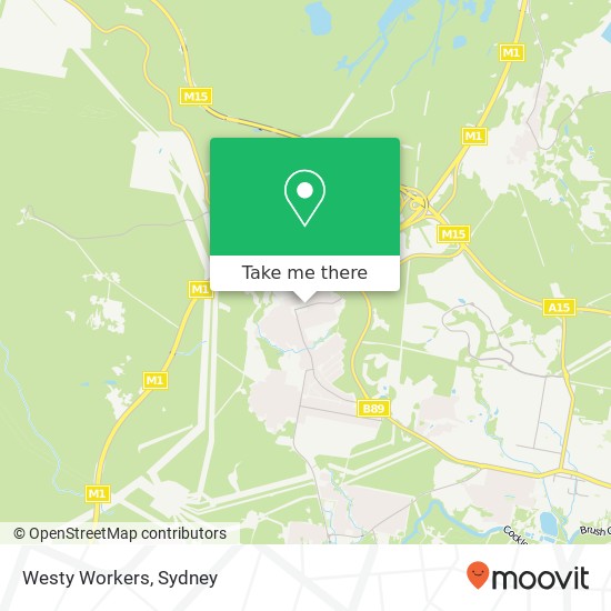 Westy Workers map