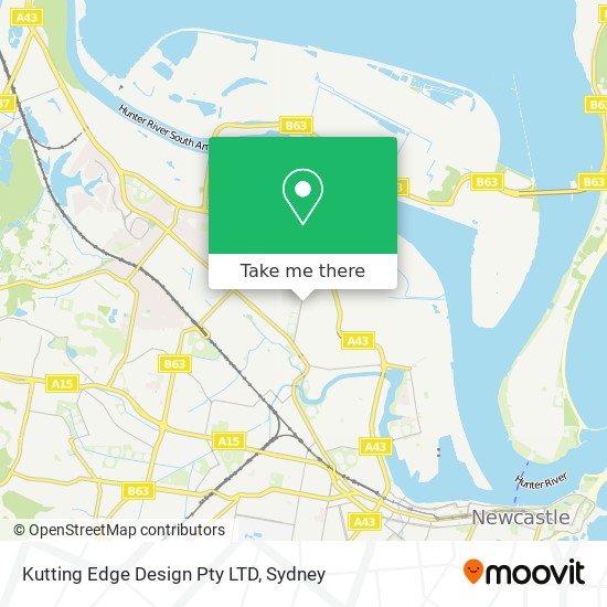 Kutting Edge Design Pty LTD map