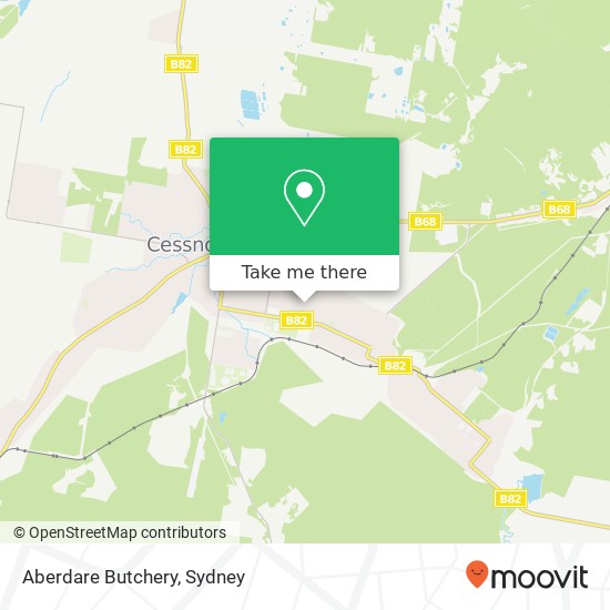 Mapa Aberdare Butchery, 49 Northcote St Aberdare NSW 2325