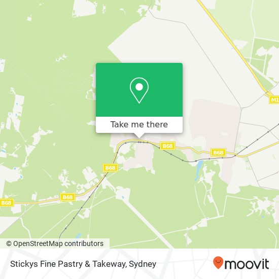 Stickys Fine Pastry & Takeway, 205 Cessnock Rd Abermain NSW 2326 map