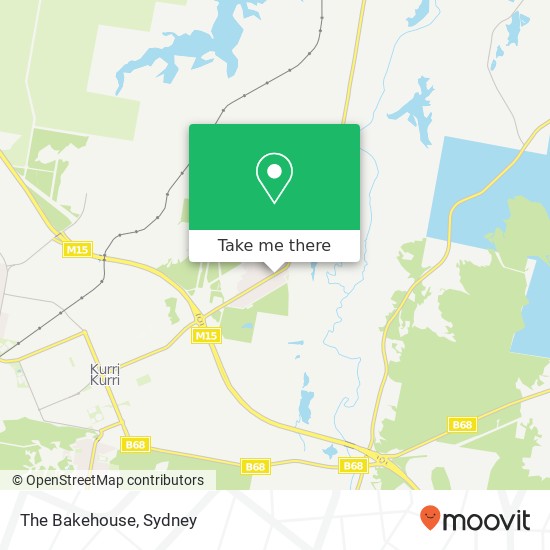 Mapa The Bakehouse, Main Rd Heddon Greta NSW 2321