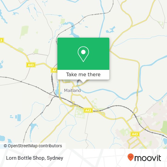 Lorn Bottle Shop, 26 Belmore Rd Lorn NSW 2320 map