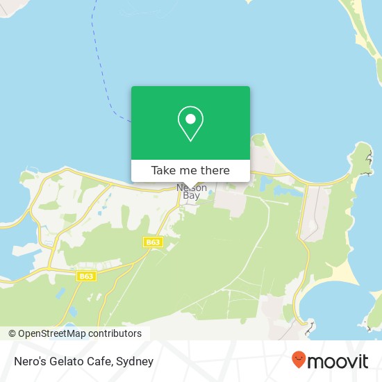 Nero's Gelato Cafe, 93 Magnus St Nelson Bay NSW 2315 map