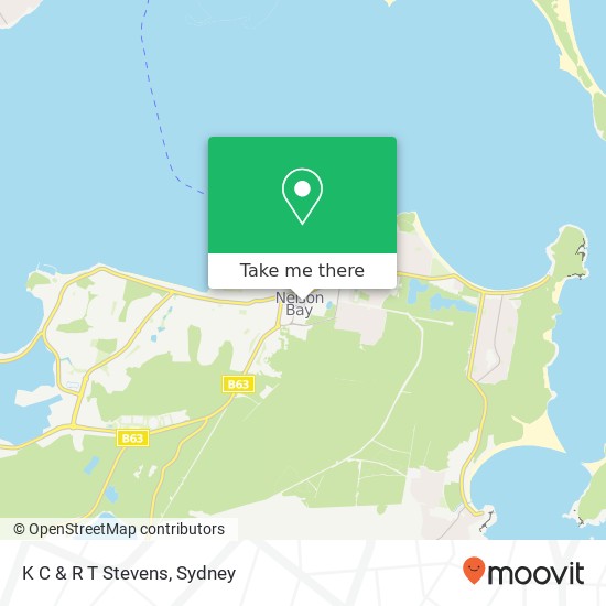 K C & R T Stevens, 73 Magnus St Nelson Bay NSW 2315 map