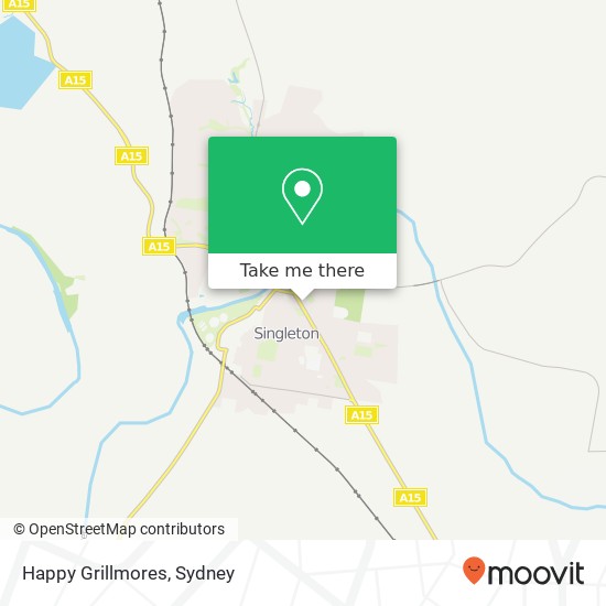 Happy Grillmores, George St Singleton NSW 2330 map