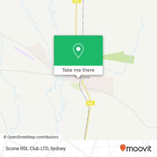 Scone RSL Club LTD map