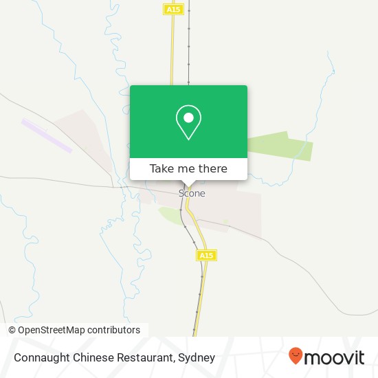 Connaught Chinese Restaurant, 147 Kelly St Scone NSW 2337 map