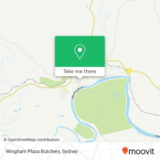 Wingham Plaza Butchery, 7 Primrose St Wingham NSW 2429 map