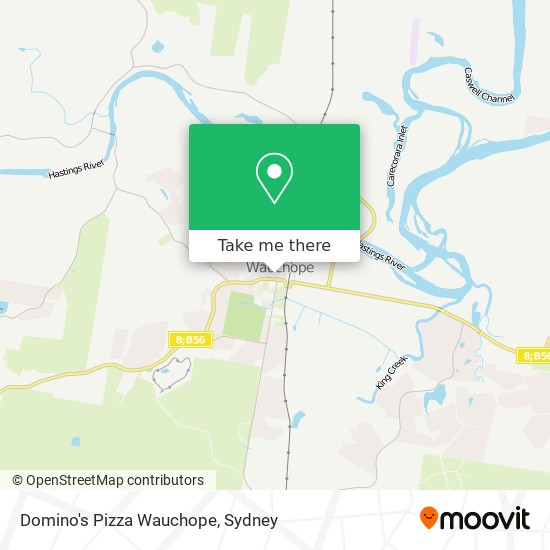 Domino's Pizza Wauchope map