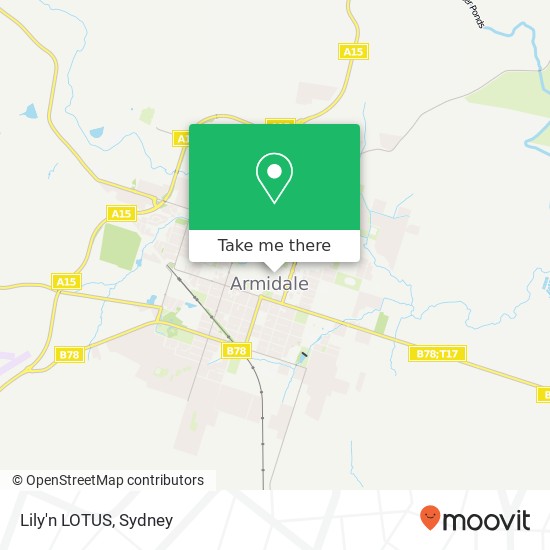 Lily'n LOTUS, 153 Beardy St Armidale NSW 2350 map