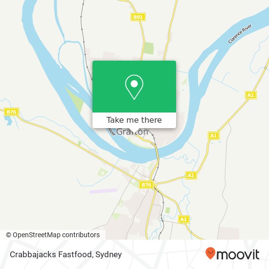 Crabbajacks Fastfood, 79 Fitzroy St Grafton NSW 2460 map