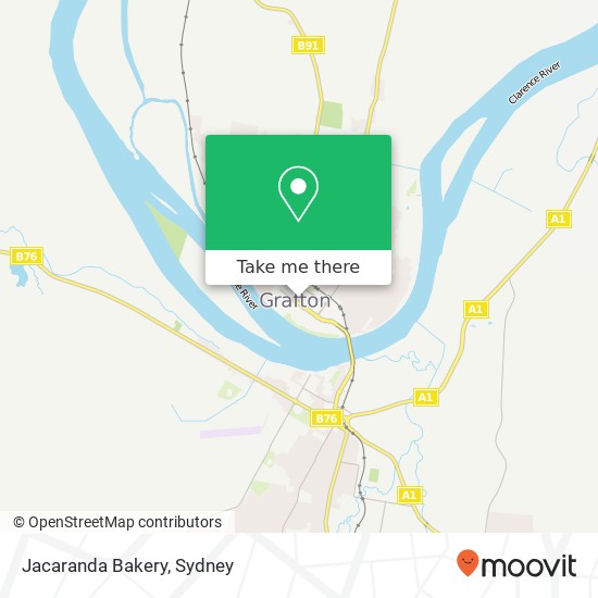 Jacaranda Bakery, 44 Prince St Grafton NSW 2460 map