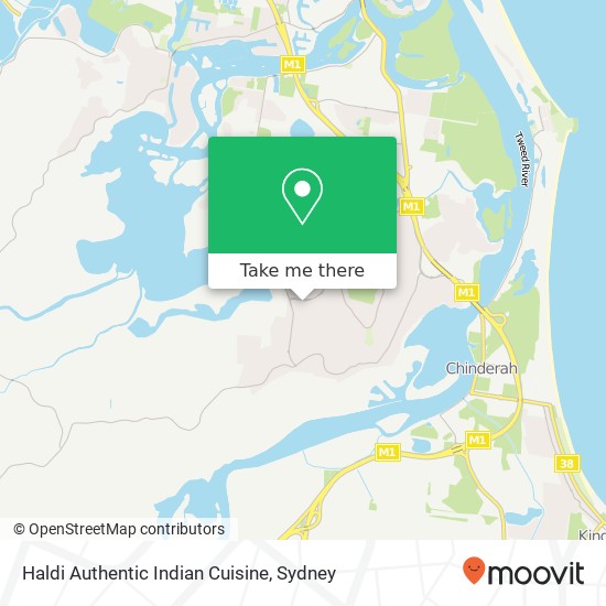 Haldi Authentic Indian Cuisine, 21-25 Amaroo Dr Banora Point NSW 2486 map