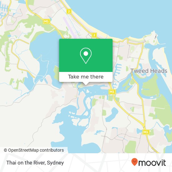 Thai on the River, 212 Kennedy Dr Tweed Heads West NSW 2485 map